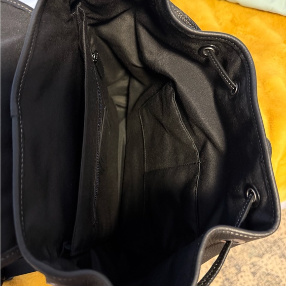 Coach Large Sullivan Leather and Signature Backpack - Picture 7 of 10